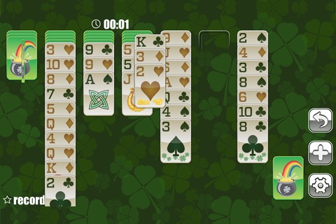 St. Patrick's Day Solitaire Wasp screenshot 2