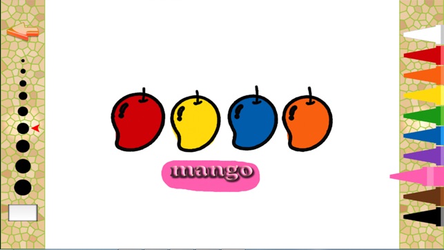 Vocabulary fruit Coloring Book(圖5)-速報App