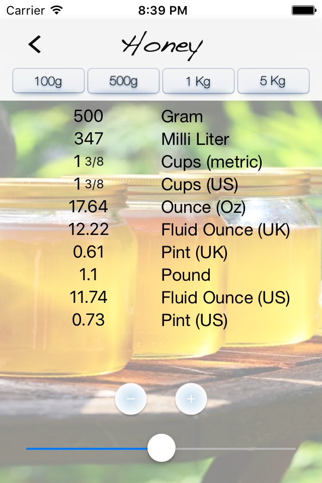 Bake to Measure: Converter for cooking and baking screenshot 2