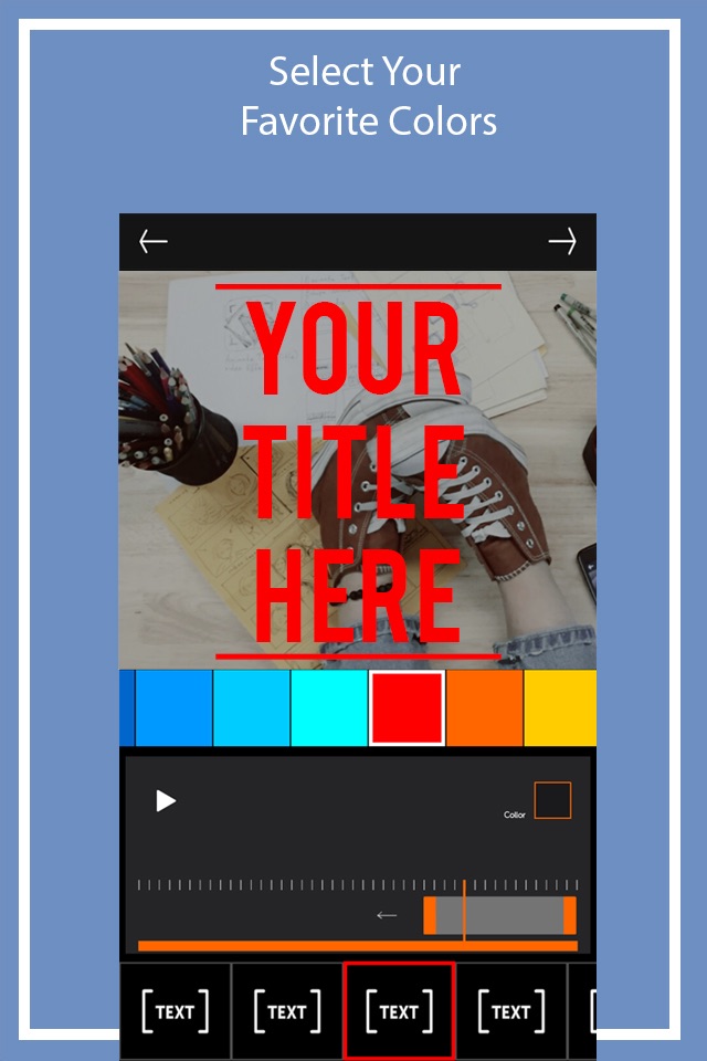 TitleUp - Easily Add Animated Texts to Videos screenshot 4
