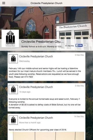 Circleville Presbyterian screenshot 2