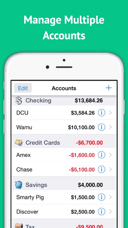 Checkbook Ledger - Reconcile and balance your checkbook register