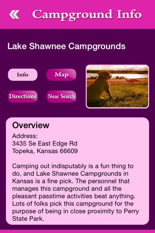 Kansas Campgrounds and RV Parks screenshot 3