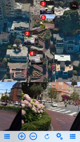 Photo Map 3D Free - 3D Cities Viewのおすすめ画像5