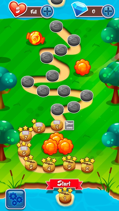 CANDY GARDEN - CUPCAKE VERSION 1.0.1 IOS CASINO CANDY GARDEN - CUPCAKE VERSION 1.0.1 IOS