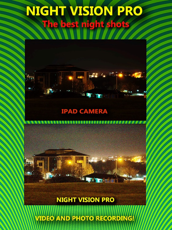 Night Vision Camera - True! HDR HD Real Green Binoculars Zoom with Private Folder Pro screenshot-3
