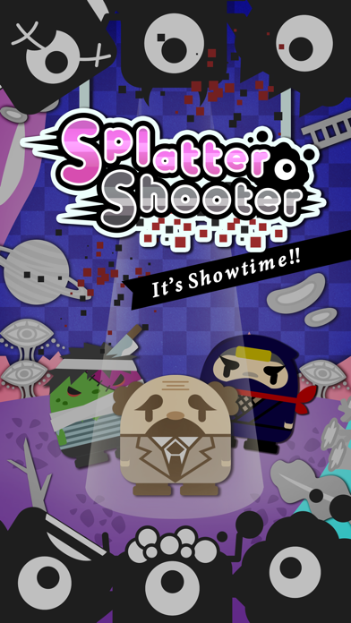 Splatter Shooter 〜叫ぶ飛び散るエイリアン！30秒のシューティングゲーム！スプラッターシューターのおすすめ画像1