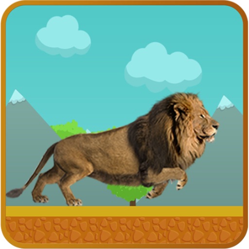 Wild Lion Run - Endless Free iOS App