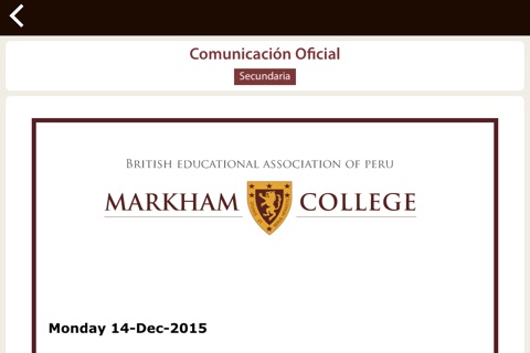 Markham Communicator screenshot 2