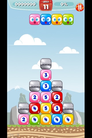 Nuuumbers - the cute falling numbers game screenshot 2