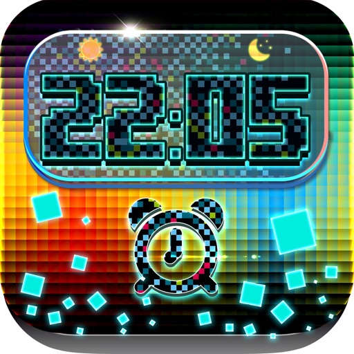 iClock – Pixels : Alarm Clock Wallpapers , Frames and Quotes Maker For Pro icon