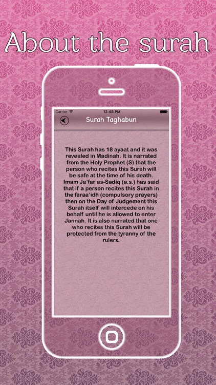 Surah Taghabun Urdu - English Translation Pro screenshot-3