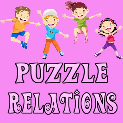 Animals Puzzle Relations Kids