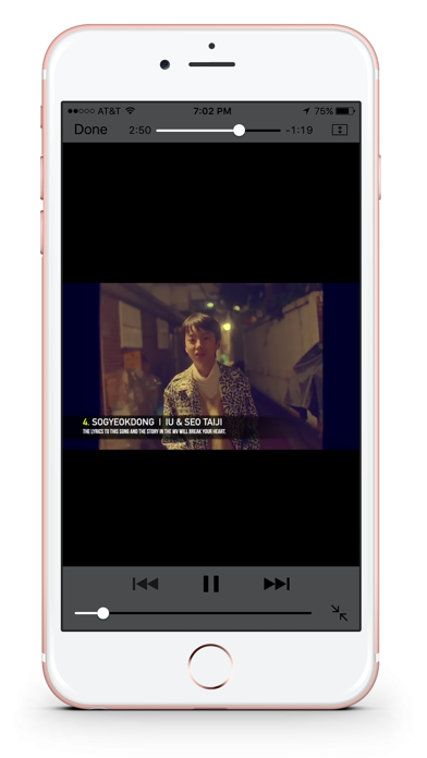 How to cancel & delete Korean Music Video from iphone & ipad 3