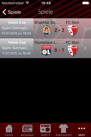 FC Sion screenshot 4