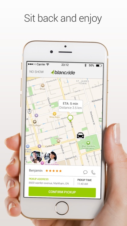 BlancRide – Social Transportation Network screenshot-4