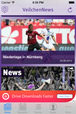 FC Erzgebirge Aue screenshot 2