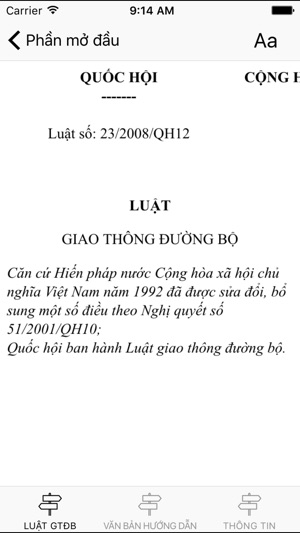 Luật Giao Thông Đường Bộ Năm 2008(圖2)-速報App