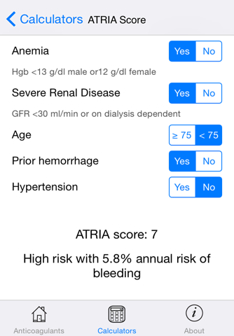 Antithrombotic Guide screenshot 4