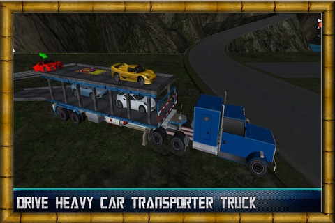 Car Transporter Truck Simulator 2016 – Best Free 18 Wheeler City transportation Trailer Trucker Sim screenshot 4