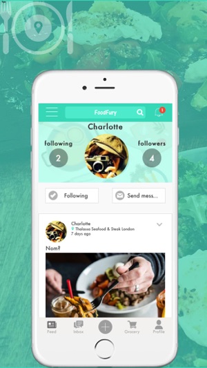 FoodFury: Community for food snaps, recipes and to find best(圖2)-速報App