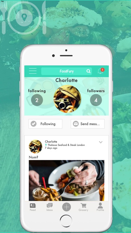 FoodFury: Community for food snaps, recipes and to find best places to eat