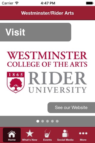 Westminster Arts screenshot 2