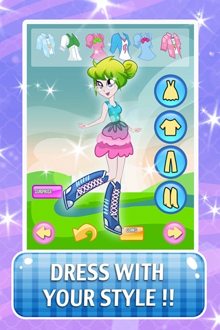 Princess Monster Dress-Up Games for Girls - High my little equestria pony characters edition screenshot 3