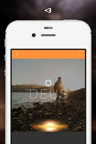Personalize suas fotos com cartões e filtros com lindas palavras de Deus e Jesus screenshot 4