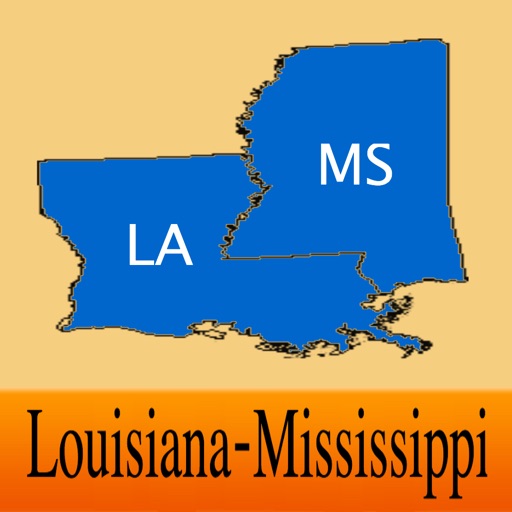 Louisiana-Mississippi: Fishing Lakes icon