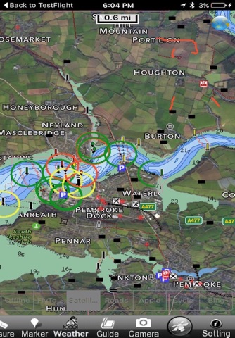 Pembrokeshire Coast NP GPS Map screenshot 2