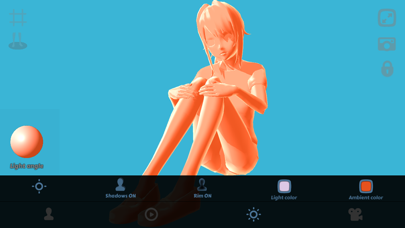 Anime Girl Pose 3D screenshot1