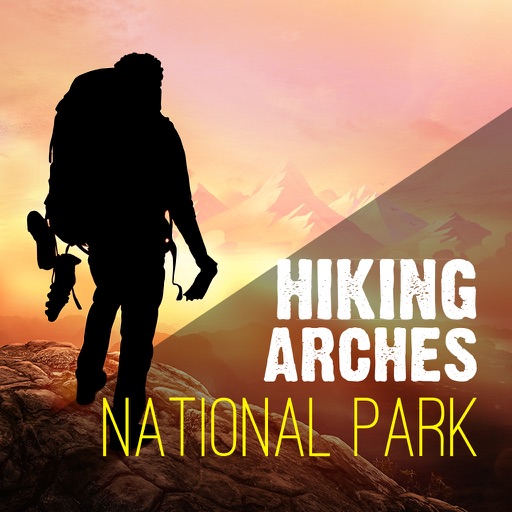 Hiking in Arches National Park icon