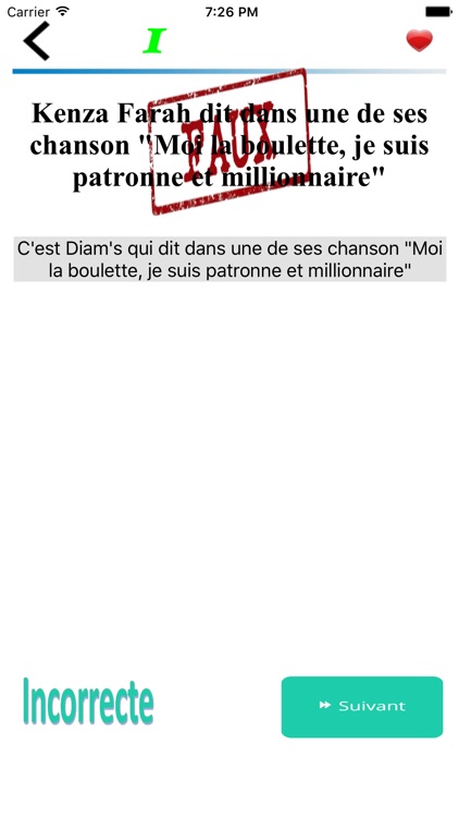 Music Quizz Vrai ou Faux (sans internet) screenshot-4