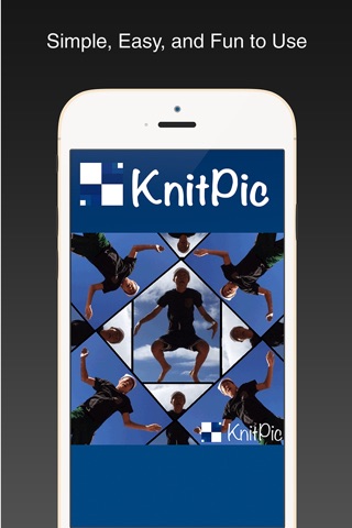 KnitPic - Free Form Photo Collage Maker screenshot 2