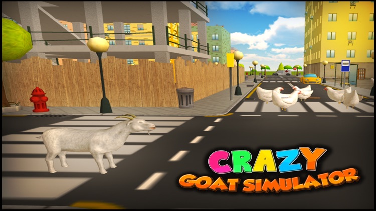 Crazy Goat Simulator 3D screenshot-4