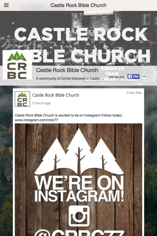 Castle Rock Bible Church screenshot 2