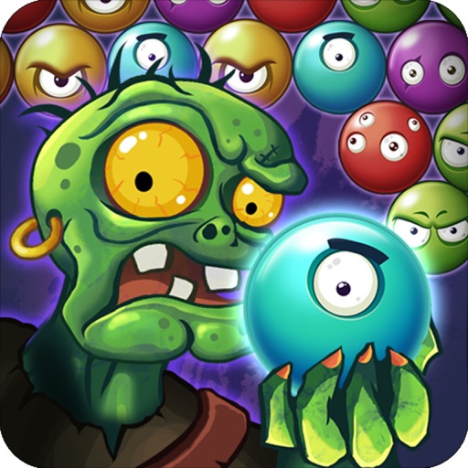 Special Bubble Match 3 ZomBile Free iOS App
