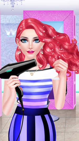 Hair Styles Fashion Girl Salon: Spa, Makeup & Dress Up Beaut(圖1)-速報App