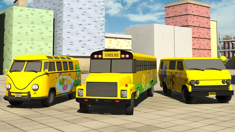 Kids School Bus Learning Driver 3d simulator screenshot-4