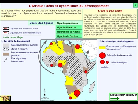 Croquis de géographie Bac - L'Afrique : défis et dynamismes du développement screenshot 4