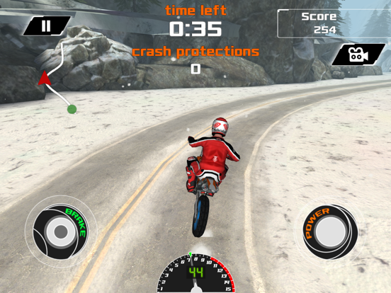 Screenshot #6 pour 3D Motocross Snow Racing X - eXtreme Off-road Winter Bike Trials Racing Game FREE