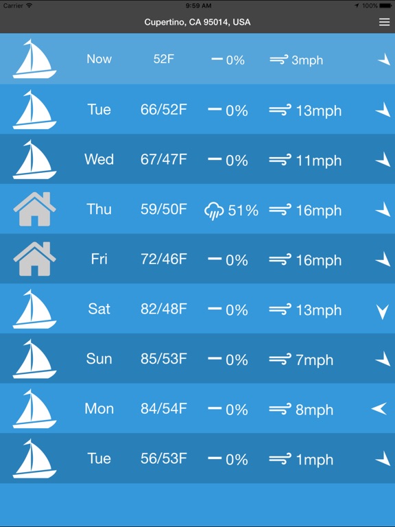 【图】Sailing Weather(截图3) 【图】Sailing Weather(截图3)