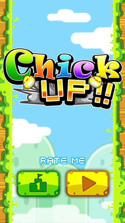 Chick UP!! (The Vertical Version of a Flappy Little Bird Adventure) screenshot-3