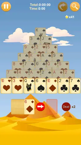 Game screenshot Pyramid Solitaire - A classical card game with new adventure mode apk