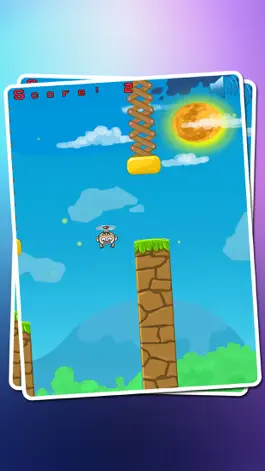 Game screenshot Обезьяна Copter Flappy Fly: The Monkey Copter Is Всплывание Adventure Copter мир для детей & взрослых Классические Крылья mod apk