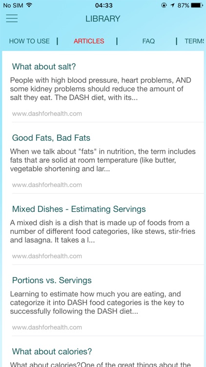 DASH Diet Food Tracker screenshot-3