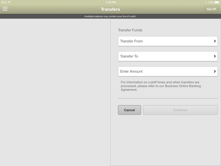 Eaton Federal Savings for iPad