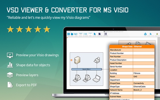 VSD Viewer & Converter for MS Visio