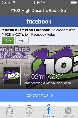 Y102 High Desert's Radio Stn screenshot 3